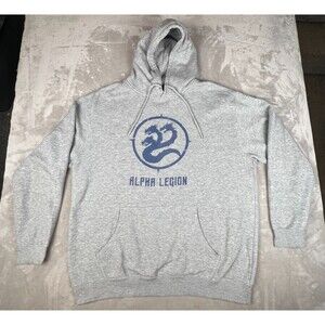 Warhammer 40k Mens 2XL Custom Alpha Legion Hoodie Sweatshirt Scifi WH40K GW